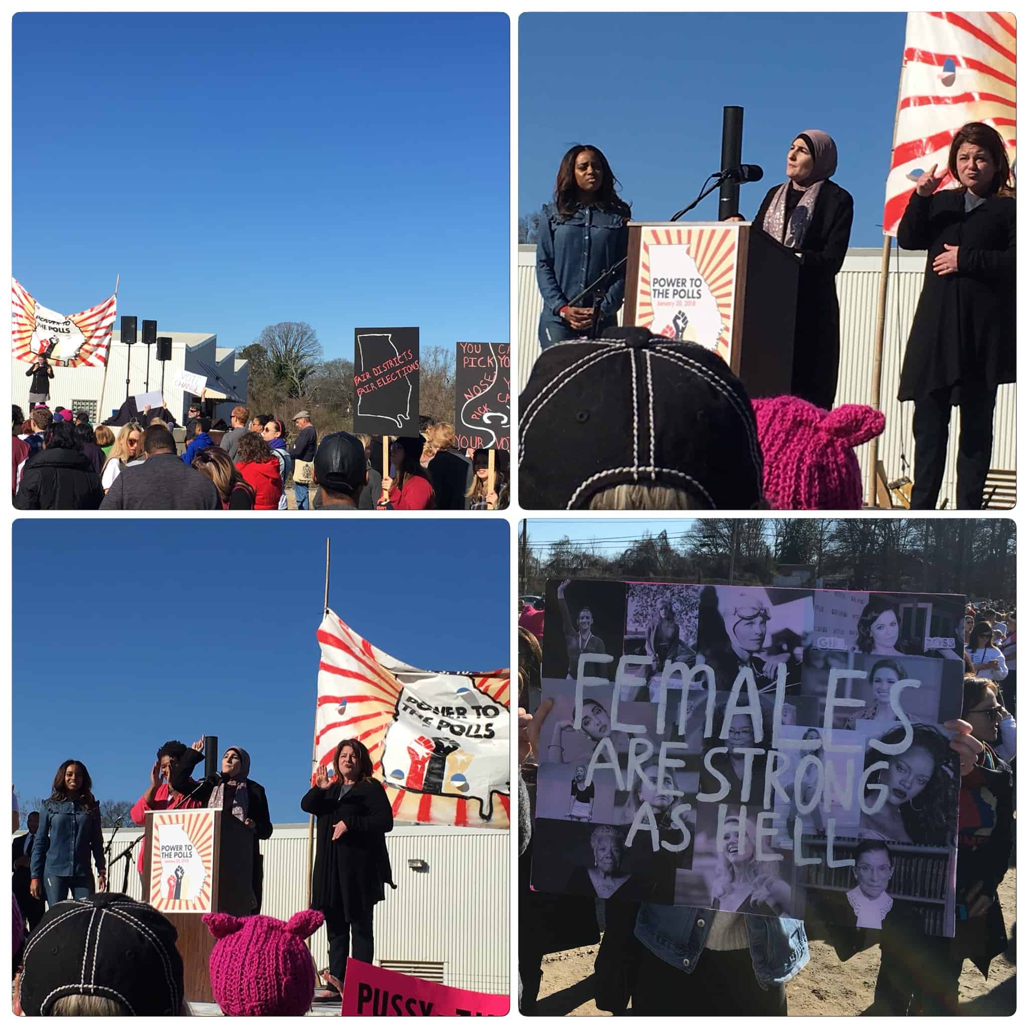 Women’s March/Power To The Polls Ga 2018